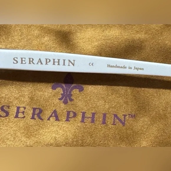 Vintage Seraphine White Cat-eyeSunglasses Never Worn. Original price $285